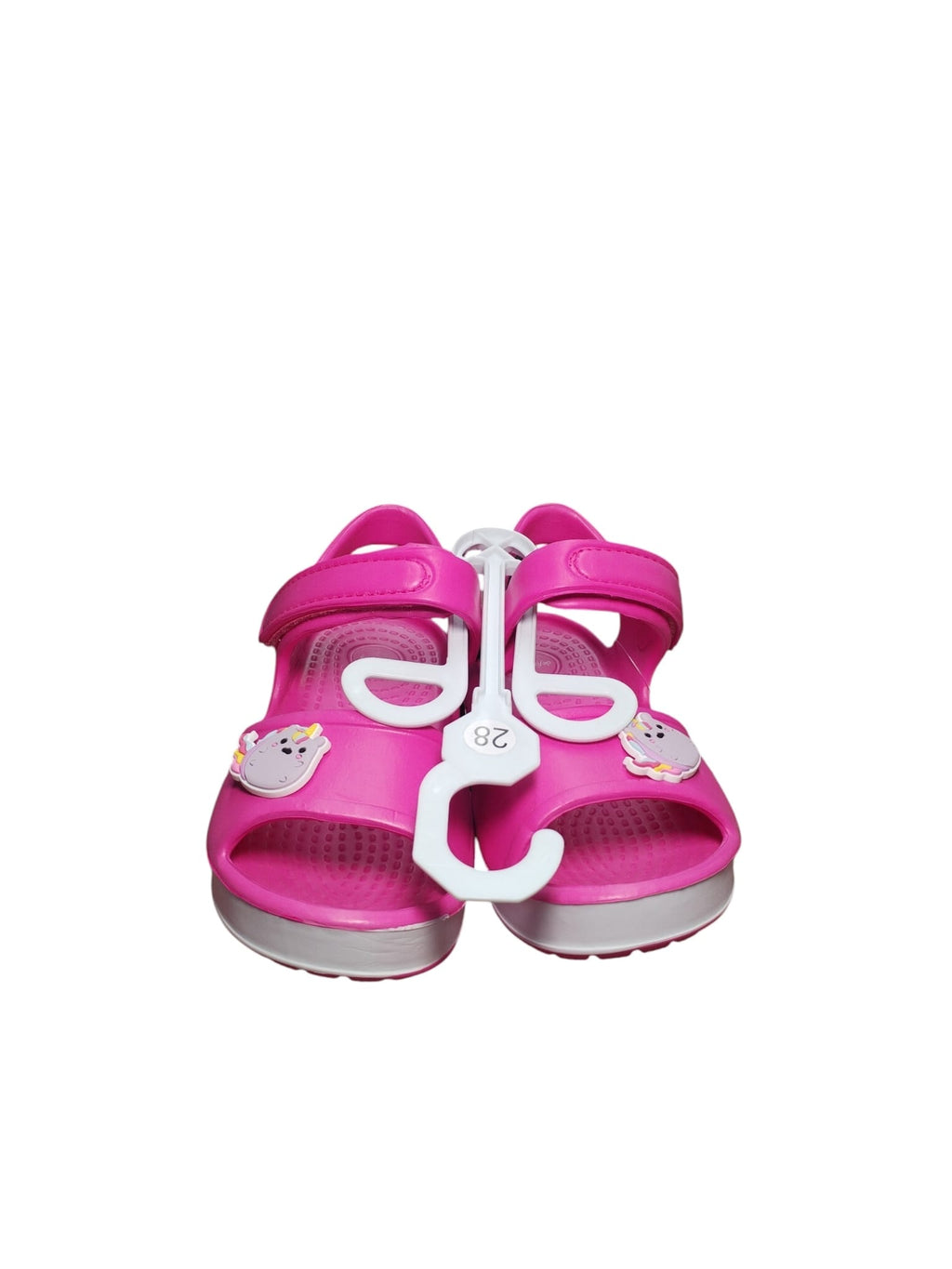 Sandali Bambina Rosa Estivi con Chiusura a Strappo