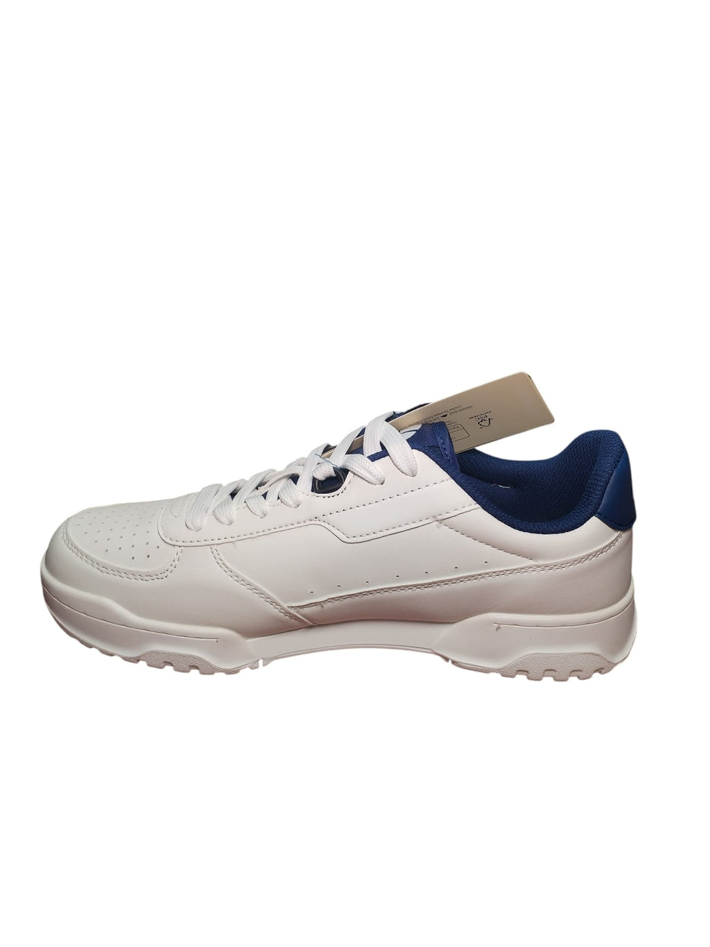 Ellesse Scarpe Sneaker Bianche con Dettagli Blu Navy