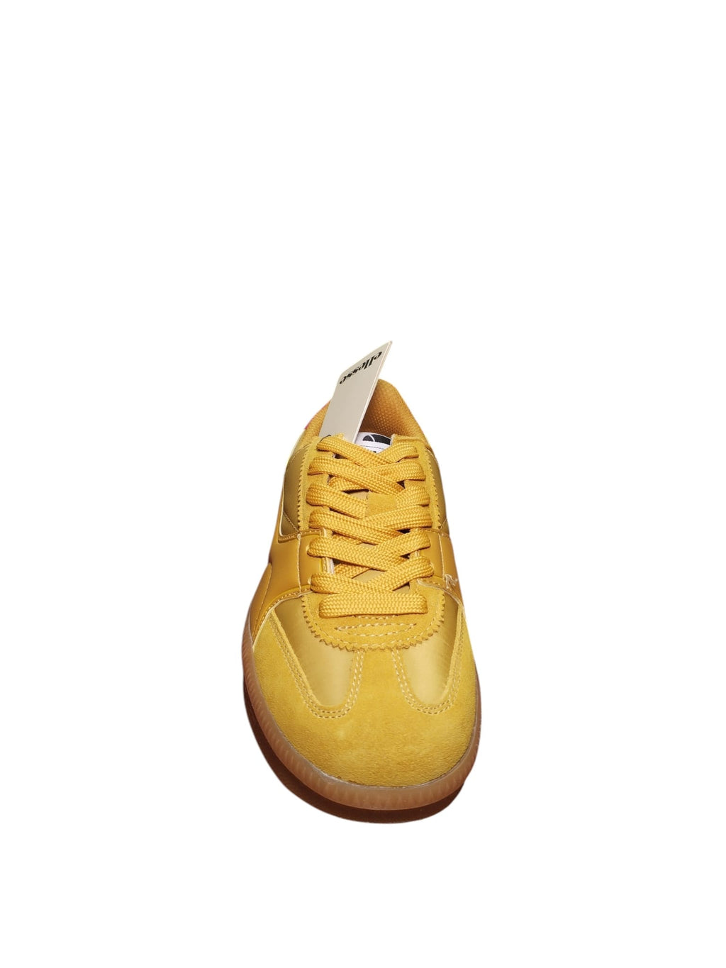 Ellesse Scarpe Sneakers Donna Giallo Senape con Dettaglio Rosa