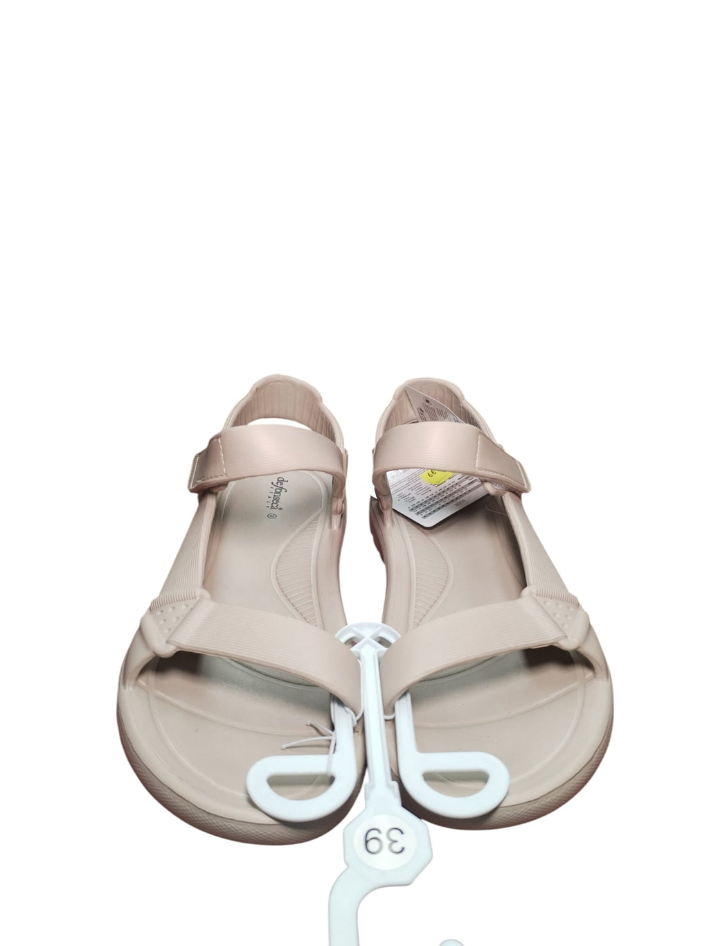 Sandali Donna De Fonseca Beige con Strappi Regolabili