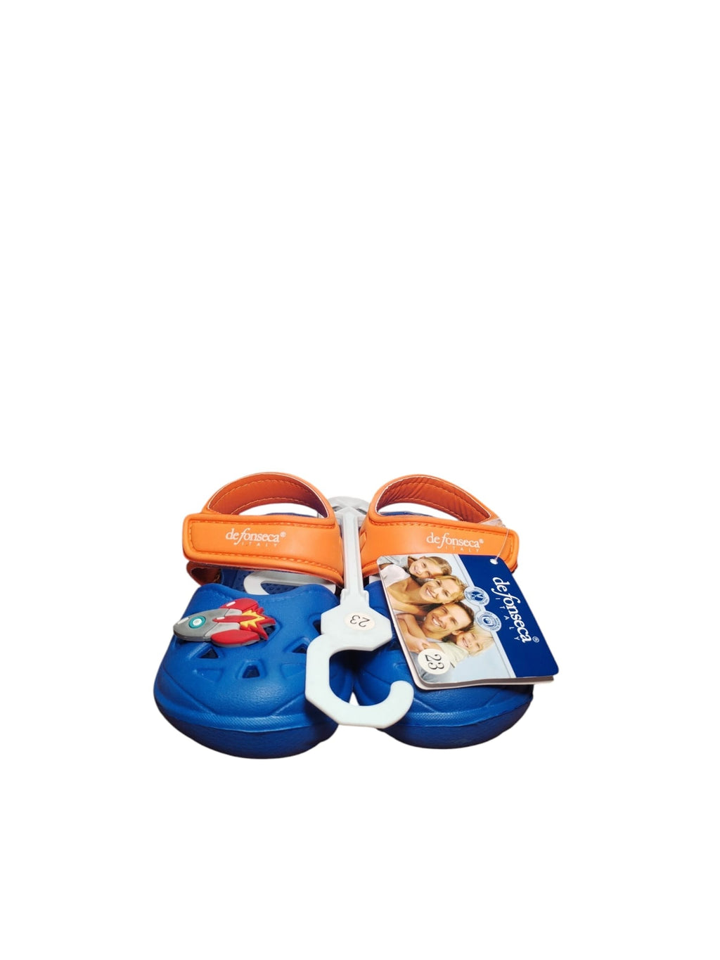 Sandali Bambino de Fonseca Blu Arancione Razzo