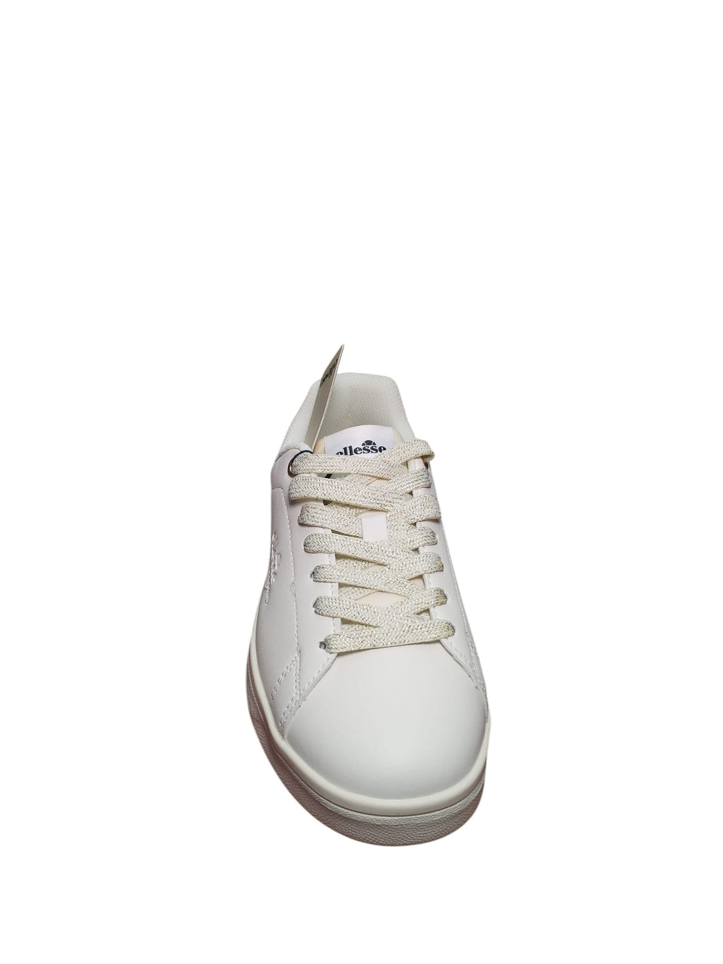 Ellesse Scarpe Donna Bianche con Dettaglio Oro