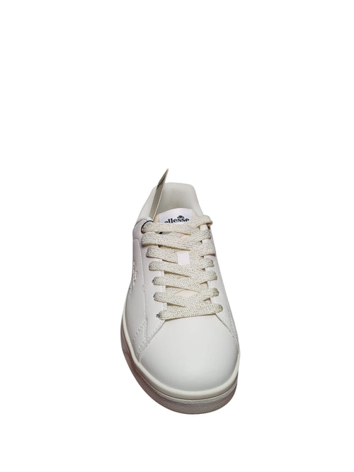 Ellesse Scarpe Donna Bianche con Dettaglio Oro