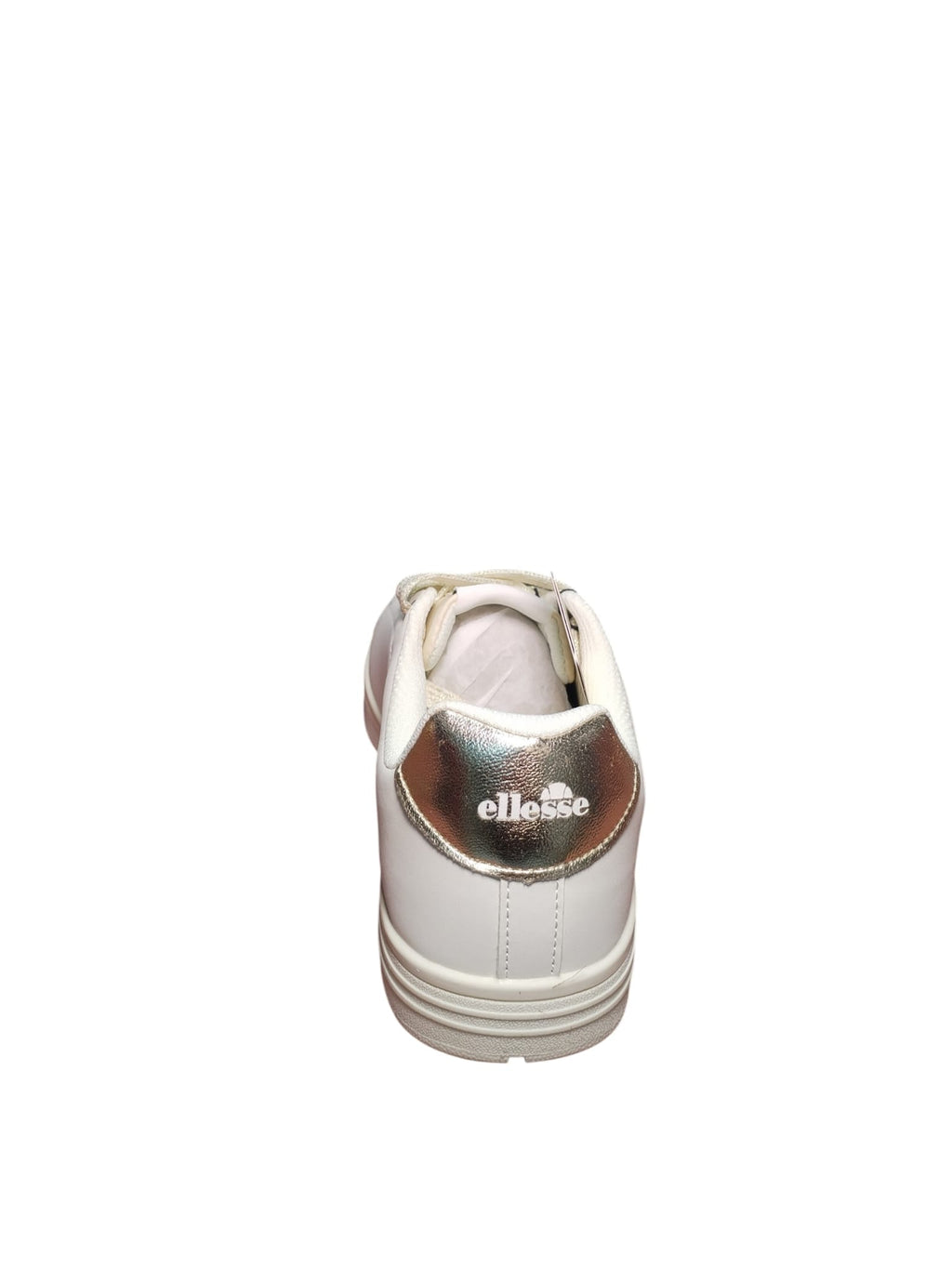 Ellesse Scarpe Donna Bianche con Dettaglio Oro