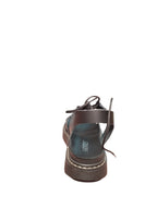 Sandali ARRES Platform Neri con Lacci e Suola Chunky