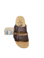 Sandali Rifle Unisex Comfort Doppia Fibbia Suola Sughero