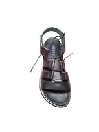 Sandali ARRES Platform Neri con Lacci e Suola Chunky