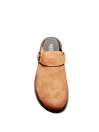 Sabot ARRES Scamosciato con Fibbia e Suola Chunky