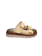 Sandali Donna ARRES Scamosciati con Fibbie e Suola Platform