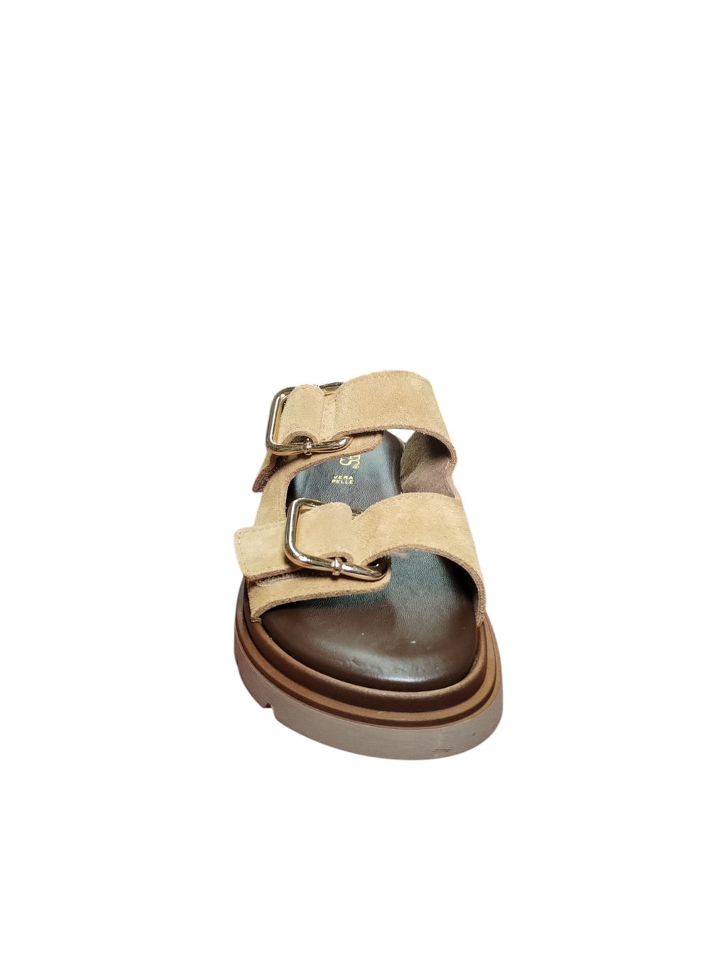 Sandali Donna ARRES Scamosciati con Fibbie e Suola Platform