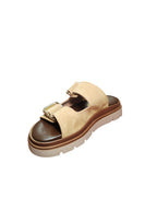 Sandali Donna ARRES Scamosciati con Fibbie e Suola Platform
