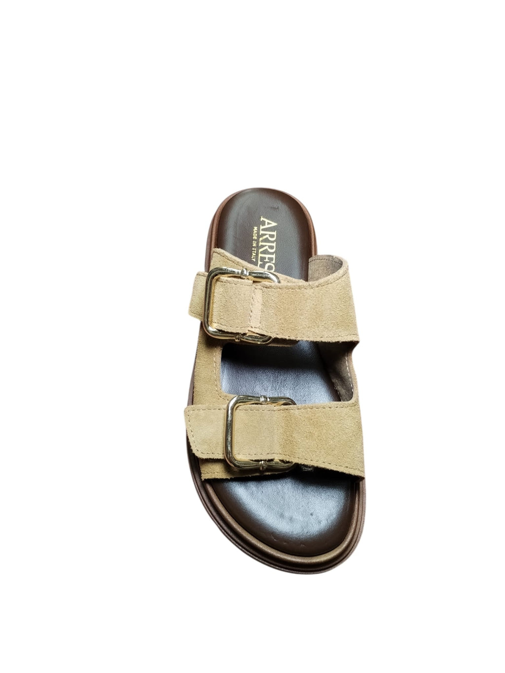 Sandali Donna ARRES Scamosciati con Fibbie e Suola Platform