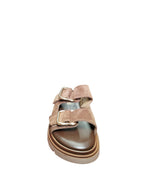 Sandali Donna ARRES Scamosciati con Fibbie e Suola Platform