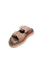 Sandali Donna ARRES Scamosciati con Fibbie e Suola Platform