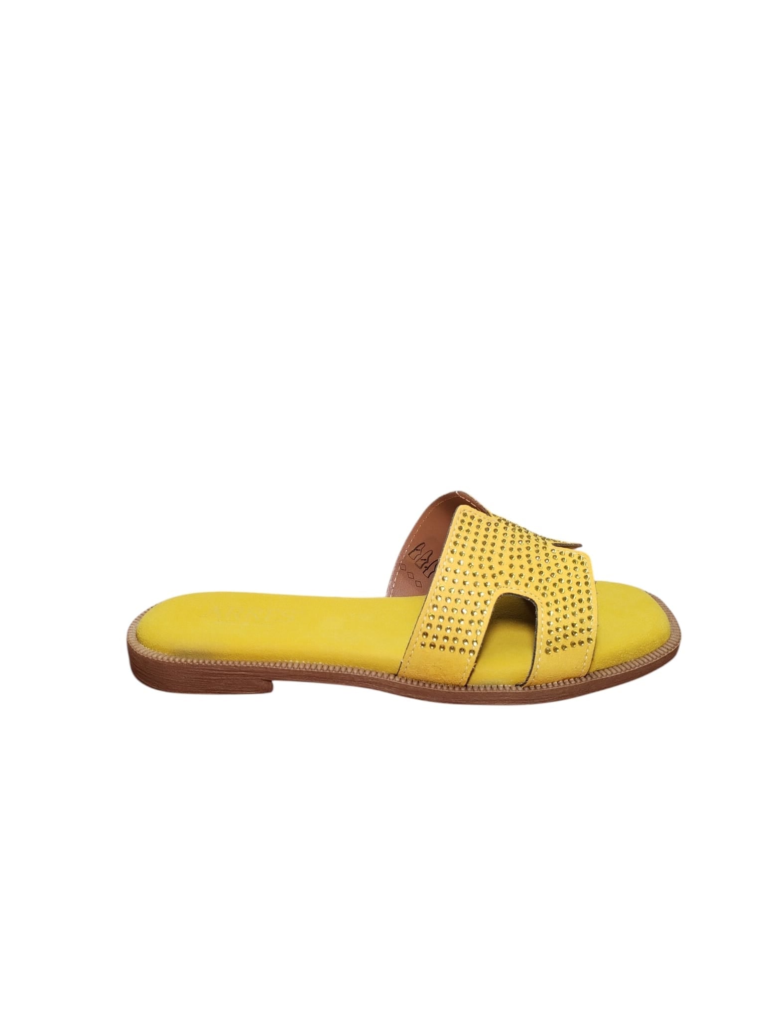 Sandali ARRES Bassi Donna con Strass Dorati