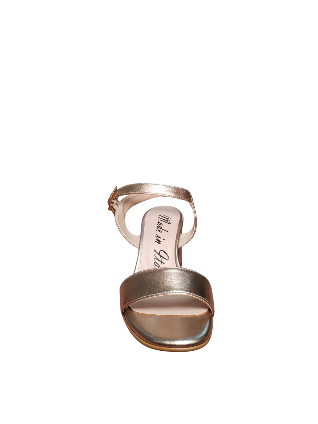 Sandali Eleganti con Tacco Largo, made in italy.
