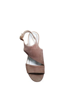 Eleganti Sandali Donna con Tacco Largo in Pelle