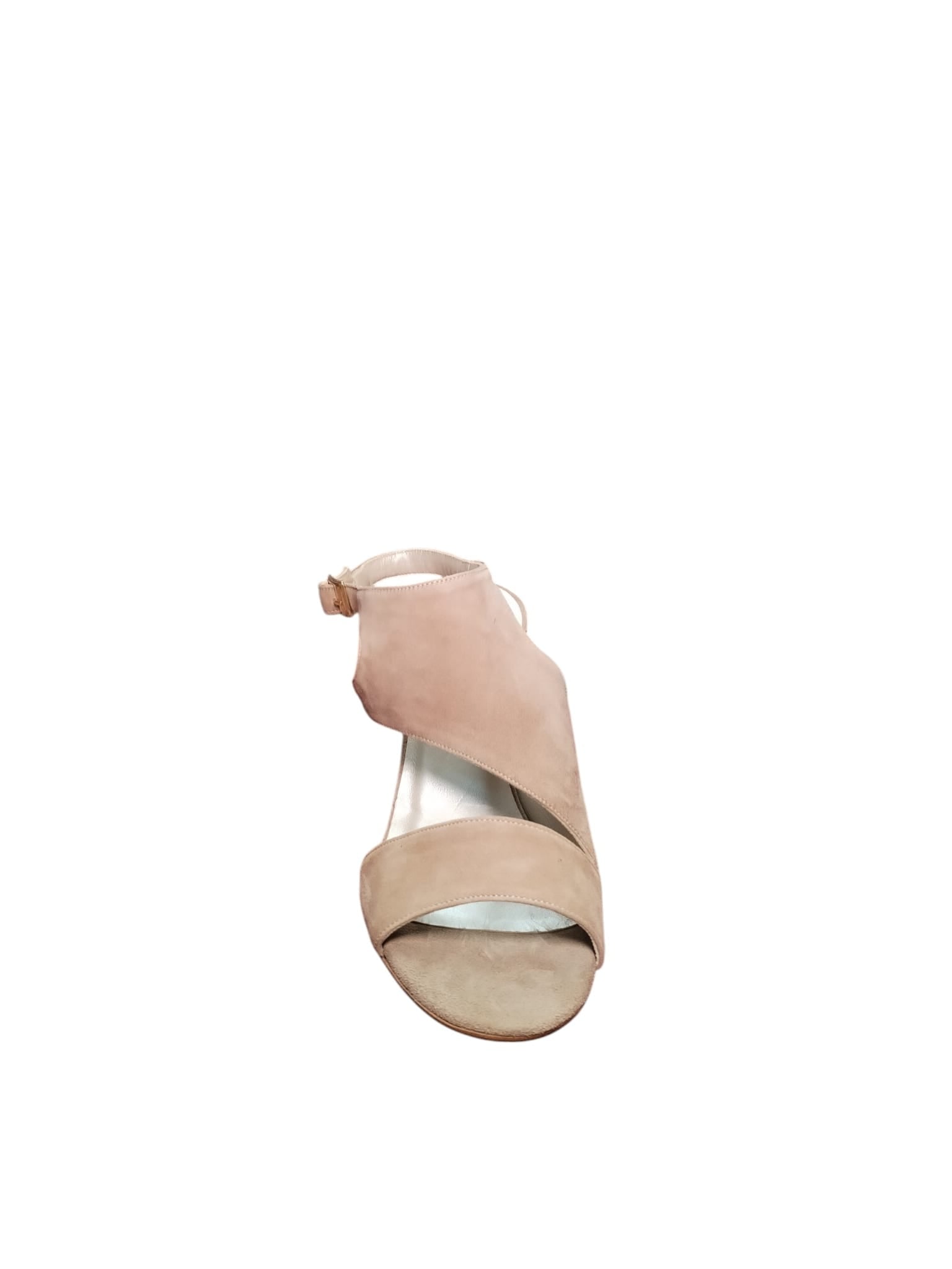 Eleganti Sandali Donna con Tacco Largo in Pelle