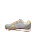 Napapijri Sneakers Uomo Grigie con Dettagli Gialli