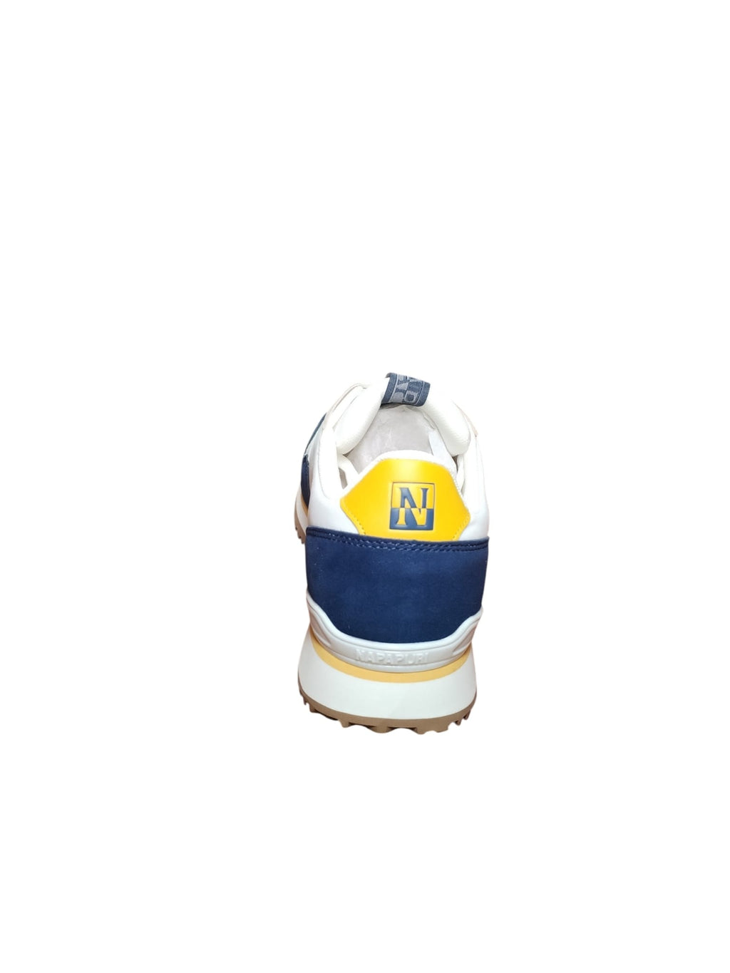 Sneakers Napapijri Bicolore Bianche Blu Gialle Casual