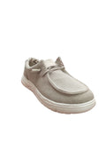 Scarpe Casual Uomo Leggere in Tessuto Beige