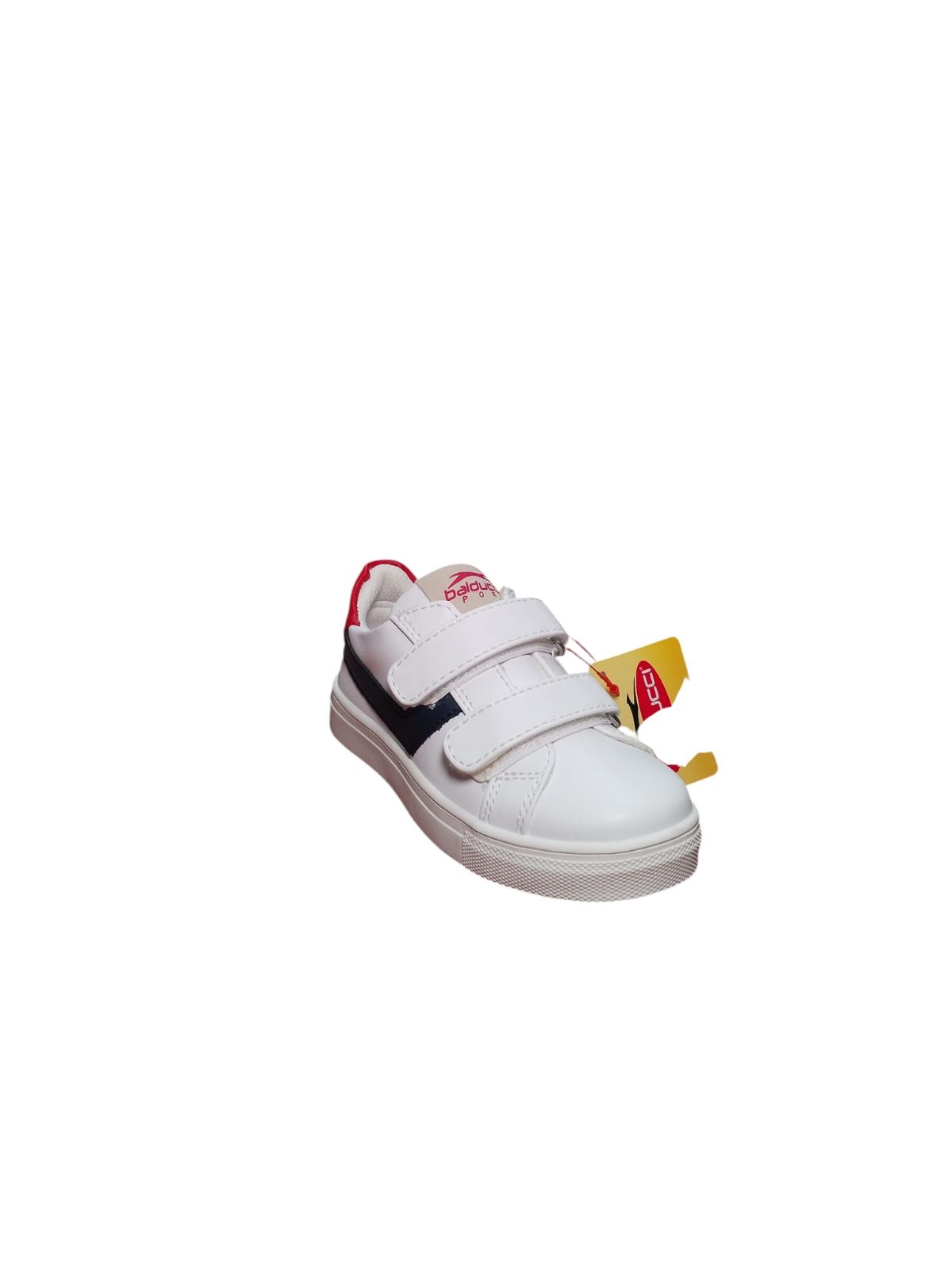 Sneakers Bambino Balducci Bianche con Strappi Velcro