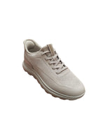 Geox Scarpe da Ginnastica Casual Beige in Mesh Traspirante