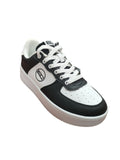 Sneakers Bicolore Bianco Nero EC SPORTSHOES Uomo Donna