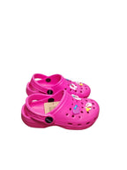 Zoccoli Bambina Rosa con Charms Divertenti | Sandali Estivi