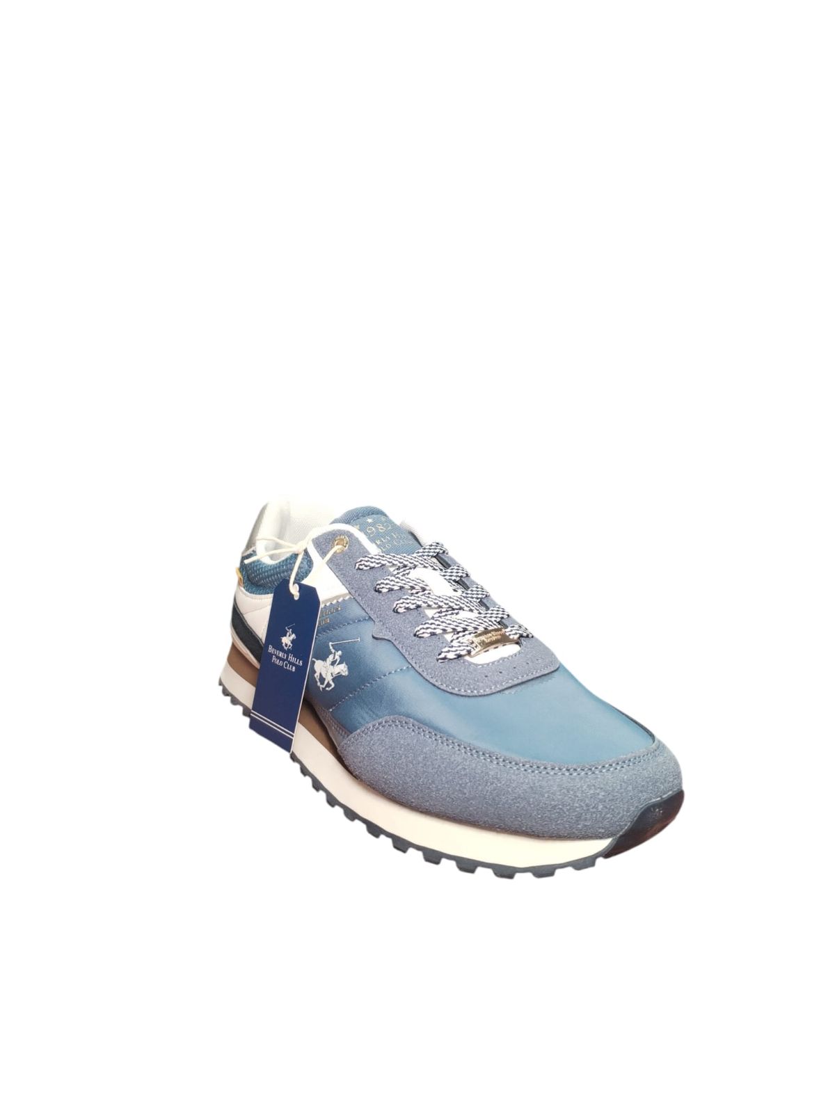 Sneakers Uomo Beverly Hills Polo Club Blu Grigio