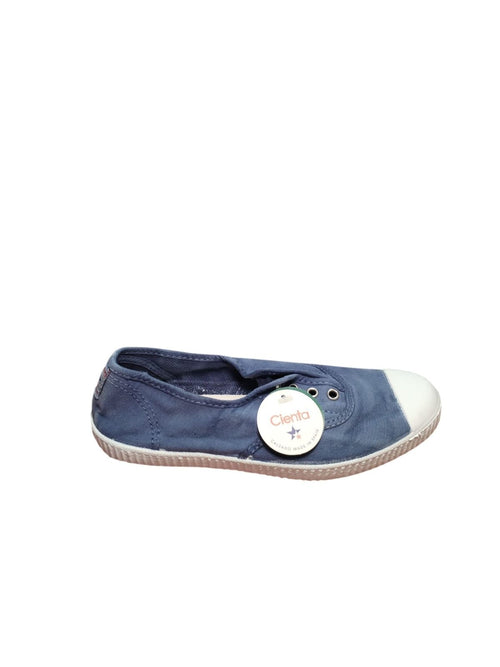 Cienta Scarpe Tela Blu Bambino Casual Slip-on