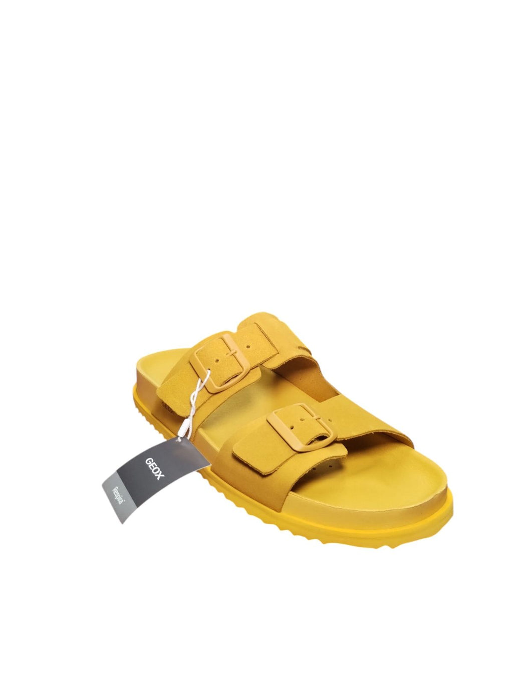 Sandali Geox Gialli Unisex con Doppia Fibbia