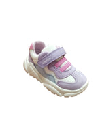 Scarpe Geox Bambina Sneakers Velcro Viola Rosa