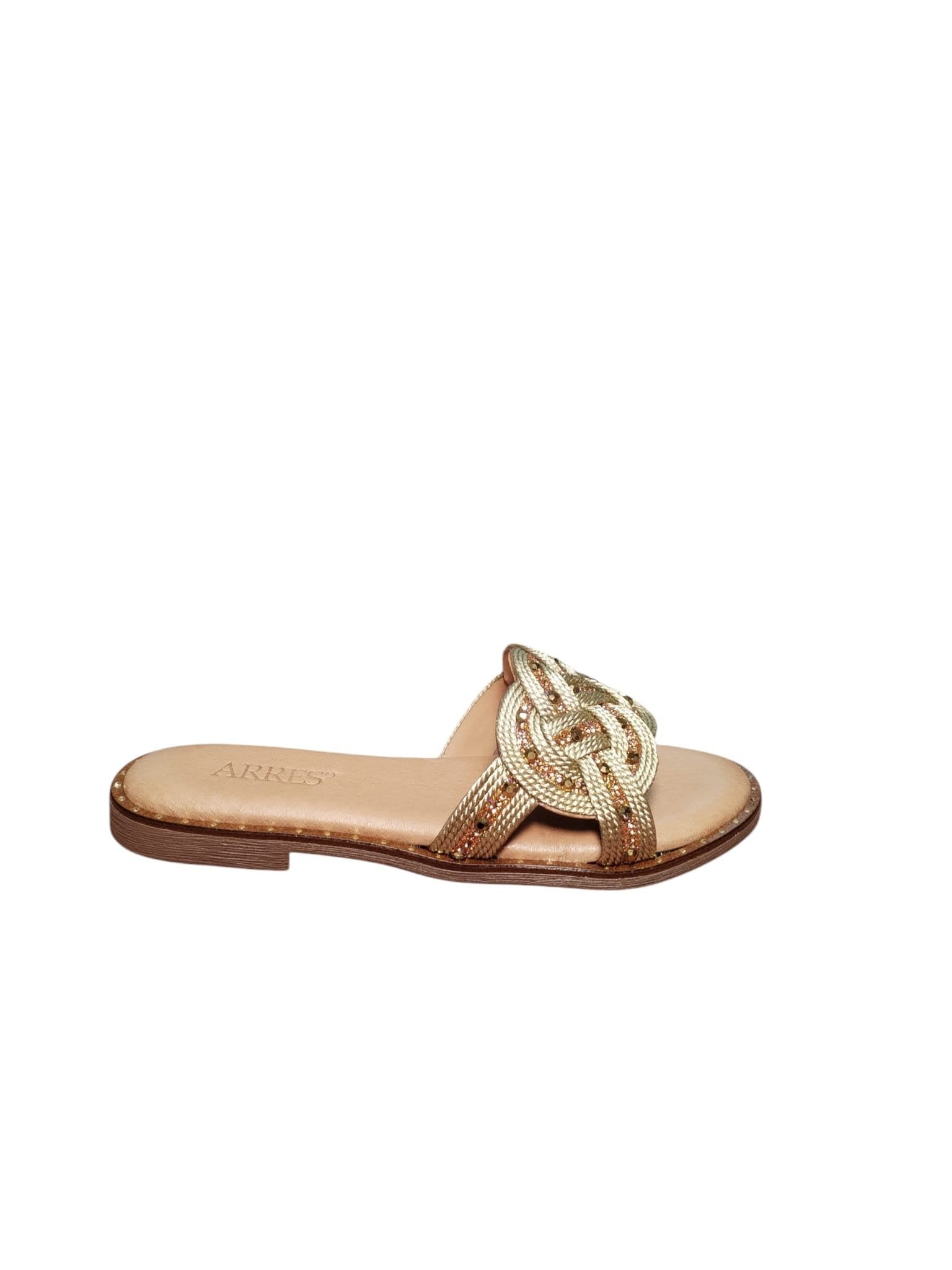 Sandali ARRES Donna con Decorazioni Intrecciate