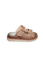 Sandali Donna ARRES Scamosciati con Fibbie e Suola Platform