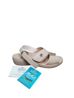 Sandali Donna Fly Flot Airflot Comfort Made in Italy Beige