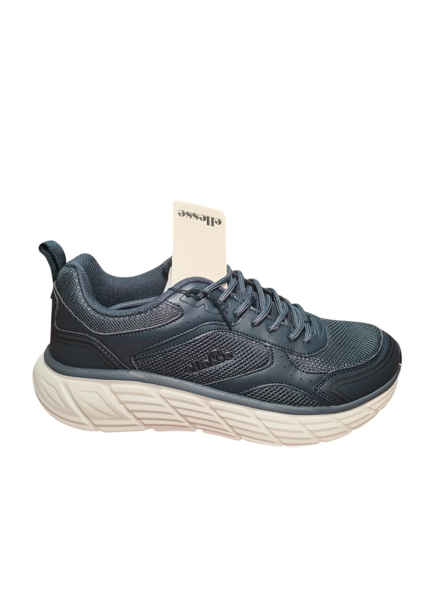 Ellesse Sneakers Unisex Blu Scuro con Suola Chunky