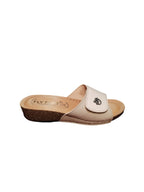 Sandalo Fly Flot Comfort Donna Beige con Chiusura Regolabile