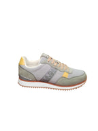 Napapijri Sneakers Uomo Grigie con Dettagli Gialli