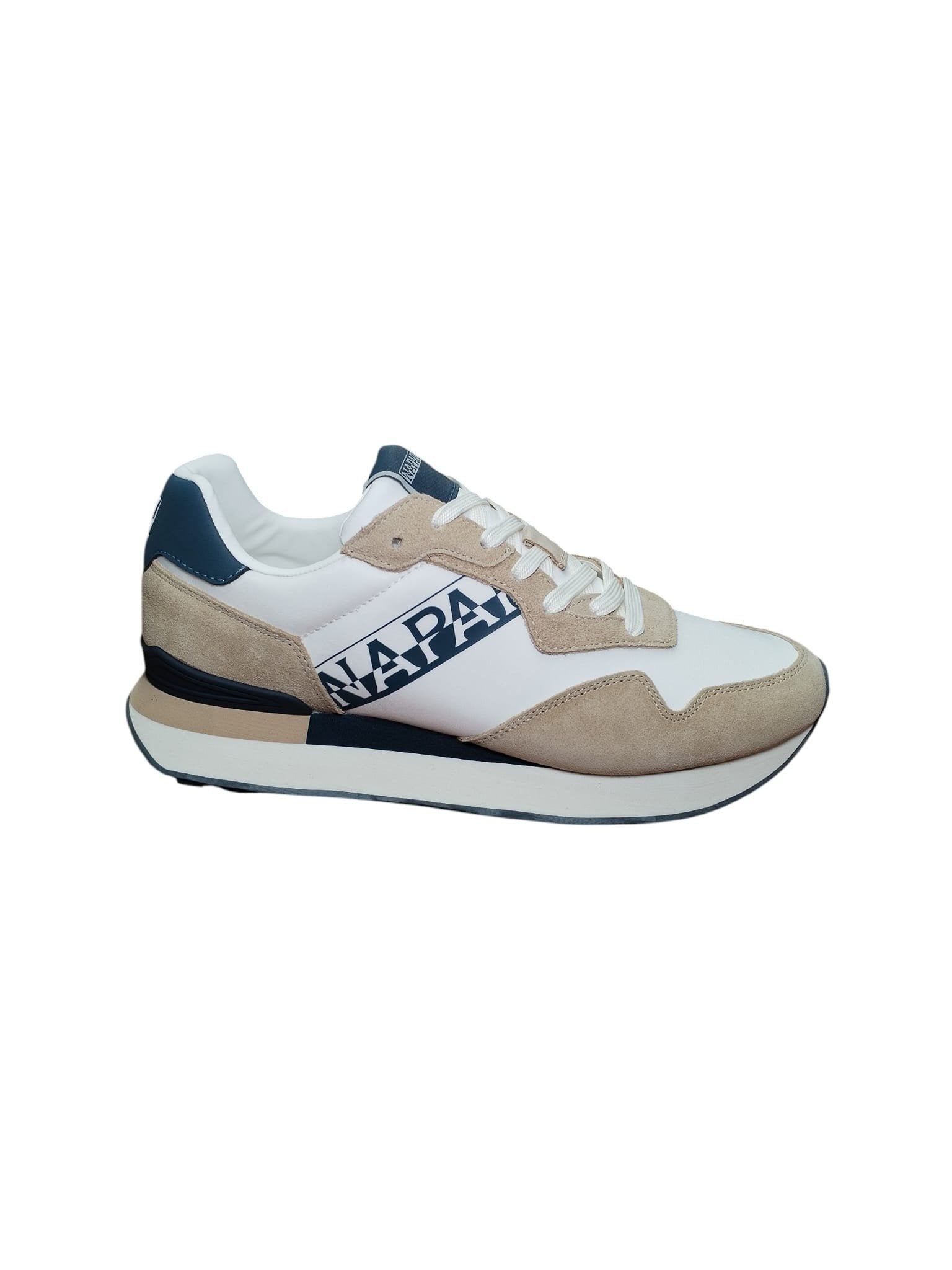 Napapijri Sneakers Casual Beige Bianco Blu