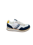 Sneakers Napapijri Bicolore Bianche Blu Gialle Casual