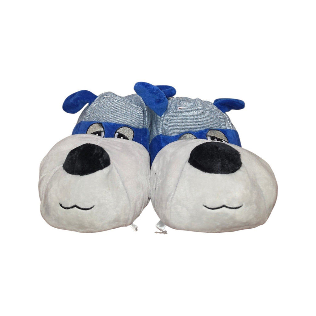 Moppine eluche Cane Blu e Bianco