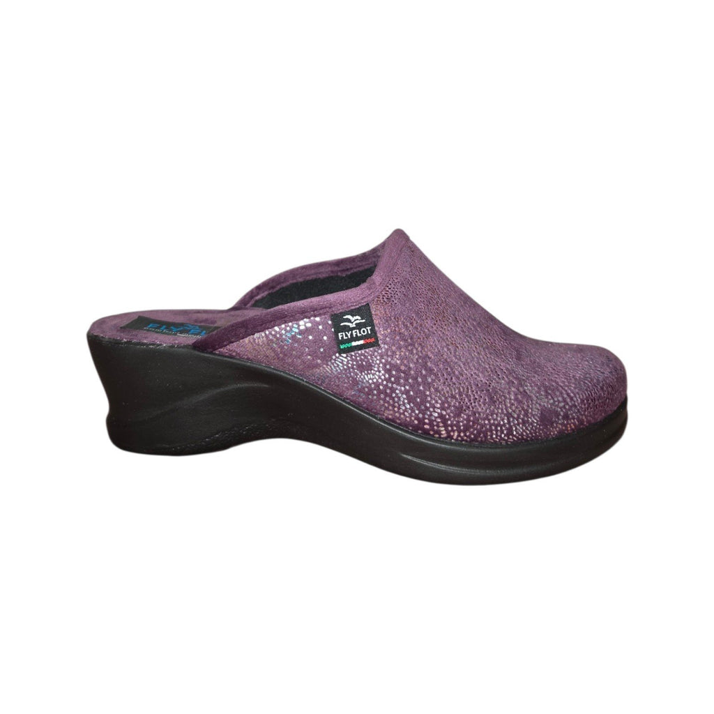 Ciabatte Fly Flot Donna Viola Comfort con Zeppa