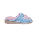 Pantofole Morbide Tiglio Donna Azzurre e Rosa con Dettaglio Glitter