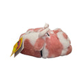 Morbide Pantofole Peluche Maculate Rosa e Bianche