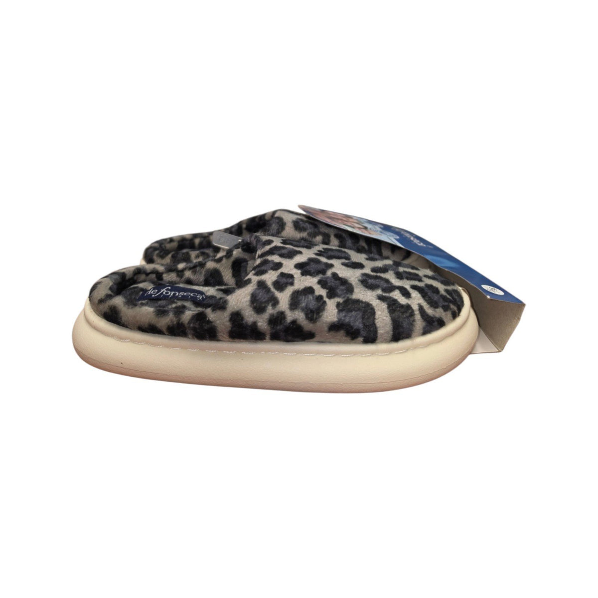 Pantofole Donna De Fonseca Leopardate Morbide e Comode