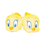 Pantofole Titti Looney Tunes Peluche Gialle Morbide