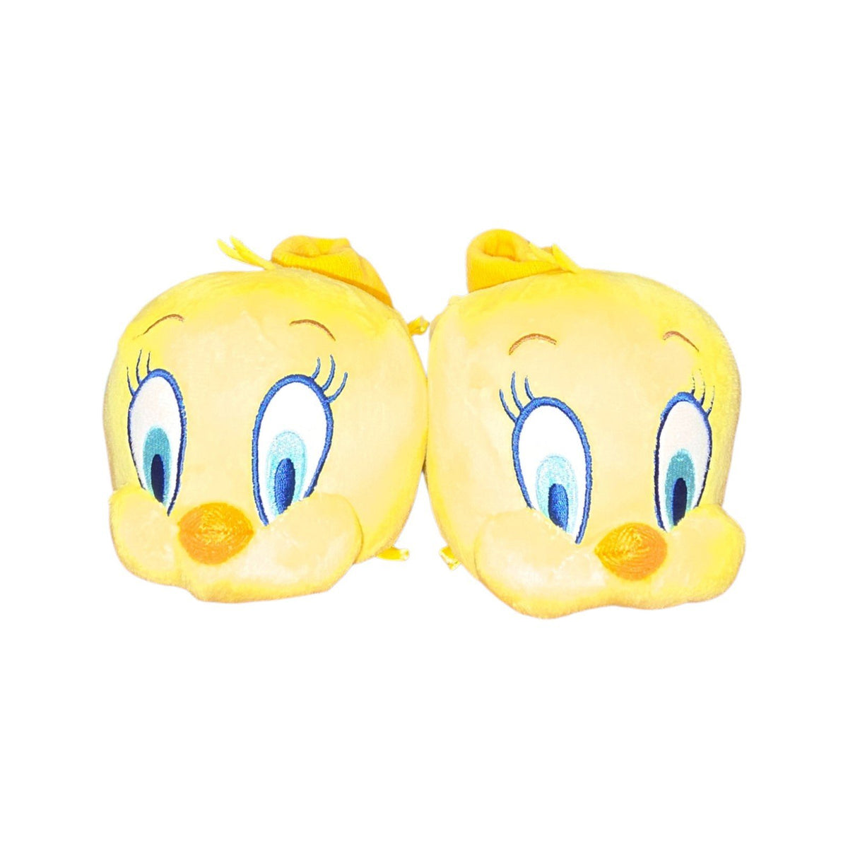 Pantofole Titti Looney Tunes Peluche Gialle Morbide