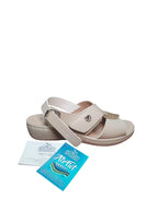 Sandali Donna Fly Flot Airflot Comfort Made in Italy Beige
